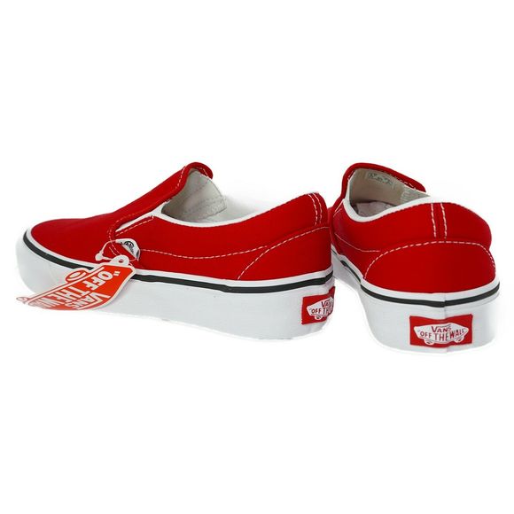 VN0A4BV3JV61 VANS Classic Slip-On (Red) Unisex Adult Men Size 4 | Women Size 5.5 - Picture 5 of 8